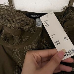 UO Modern Love Bustier Mini Dress